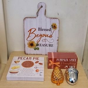 Harvest/fall decor set